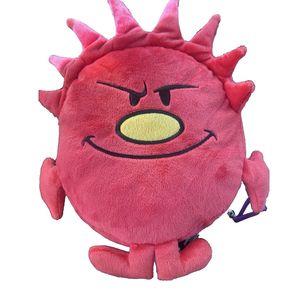 Mr Men Little Miss Scary Red plush stuffed toy 10" 2009 Think Wow doll